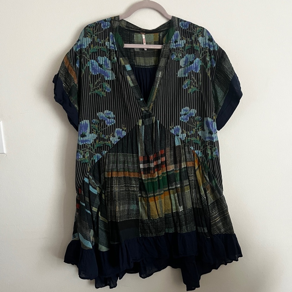 Free People Agnes Printed Mini Dress - Picture 2 of 6
